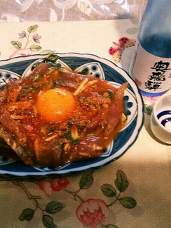 鯵のなめろう風漬けたたき-レシピのメイン写真