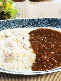簡単!キーマカレー(市販ルー使用)-レシピのメイン写真