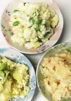 3種のポテトサラダ-レシピのメイン写真