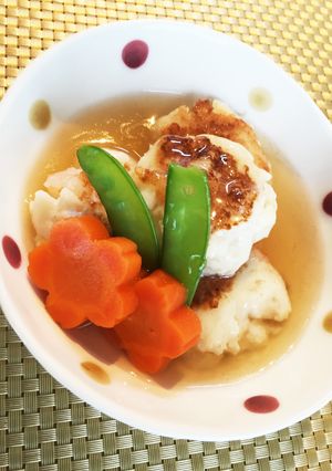 はんぺんで海老しんじょう風あんかけ-レシピのメイン写真