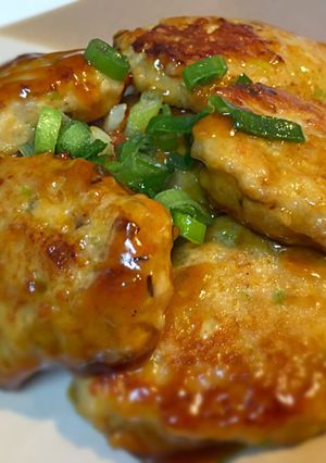 鶏つくねの照り焼き-レシピのメイン写真