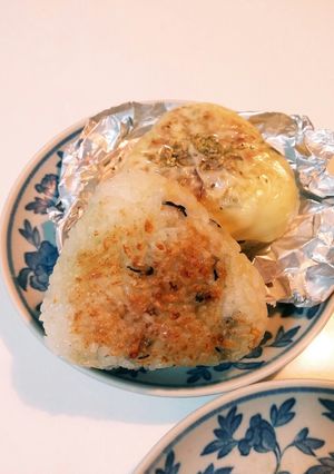 永谷園のお茶漬けのもと～焼おにぎり～-レシピのメイン写真