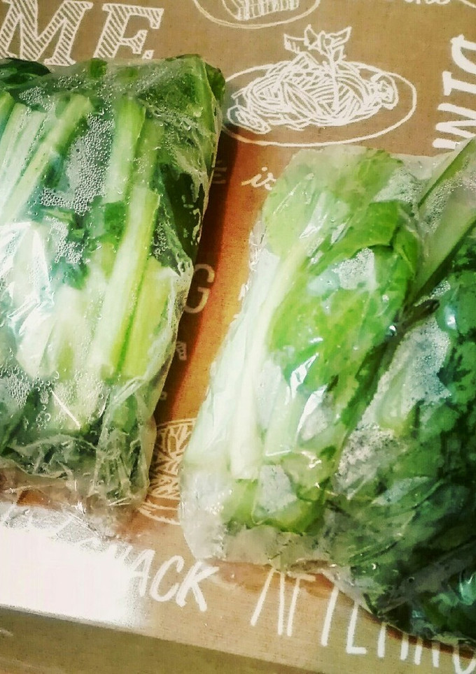 葉物野菜の冷凍保存。一人暮らしの自炊に。-レシピのメイン写真