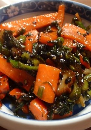 ウド、タラノメ等の油炒めゴマ味噌煮・激旨-レシピのメイン写真