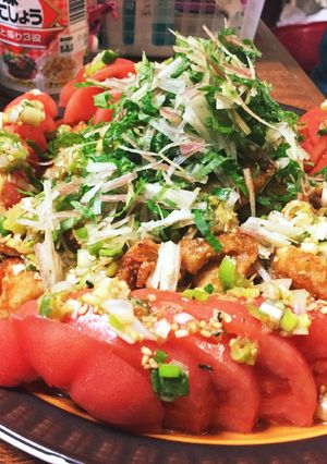 ＊山盛り香味野菜の油淋鶏＊-レシピのメイン写真