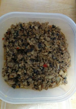 しいたけとひき肉の肉味噌-レシピのメイン写真