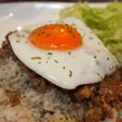 簡単!ハンバーグなしのロコモコ丼風♡