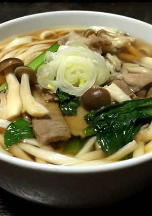 簡単「しめじ肉うどん」-レシピのメイン写真