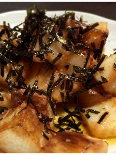 簡単!山芋ソテーの明太ソース和え-レシピのメイン写真