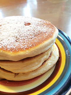 ふわもちっ♪とろける♡スフレパンケーキ-レシピのメイン写真
