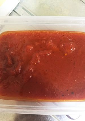 冷製パスタのトマトソース-レシピのメイン写真