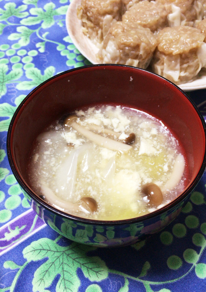 ふわとろ優しい、くずし豆腐のスープ-レシピのメイン写真
