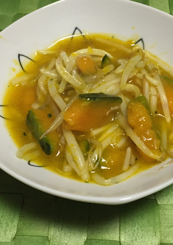 もやしのとろ〜りかぼちゃ煮-レシピのメイン写真