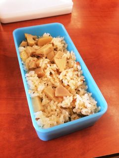 簡単筍の混ぜご飯!!筍の煮物リメイク!!-レシピのメイン写真