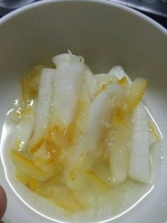 ゆず大根~柚子茶で~-レシピのメイン写真