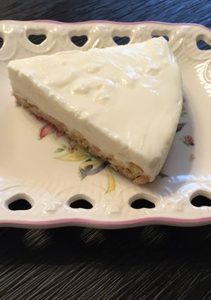 レアチーズケーキ風ヨーグルトケーキ-レシピのメイン写真