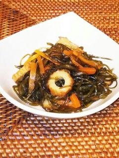 簡単!切り昆布の煮物-レシピのメイン写真