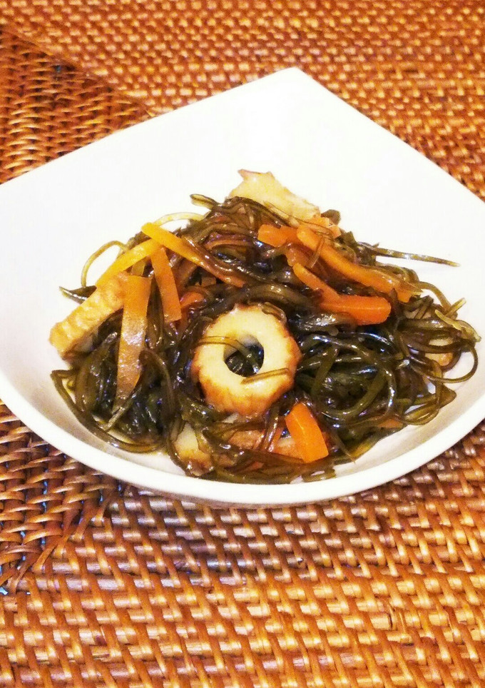 簡単！切り昆布の煮物-レシピのメイン写真