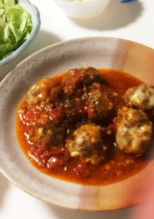 肉団子のトマトケチャップ煮-レシピのメイン写真