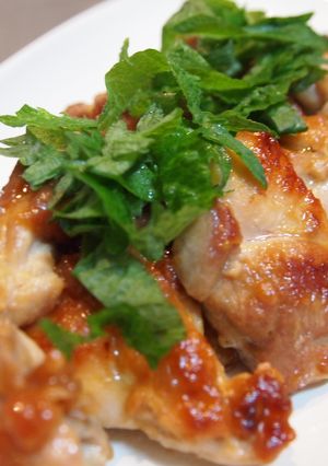 ごはんが進む♪鶏もも肉の梅風味-レシピのメイン写真