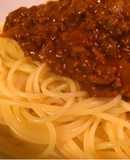 シチュールウで簡単ボロネーゼ風パスタ＊