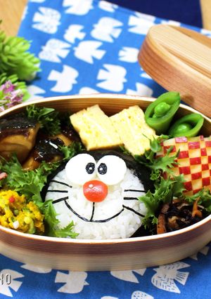 ドラえもん おにぎり キャラ弁-レシピのメイン写真