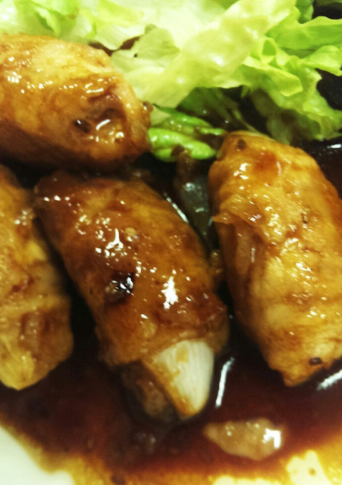 新玉ねぎの豚肉巻き巻き♪焼き肉ver-レシピのメイン写真
