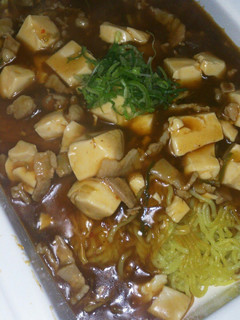 ホットプレートで熱々麻婆焼きそば-レシピのメイン写真