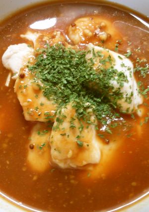 鶏ささみのレンジ蒸し!マスタードソース♪-レシピのメイン写真