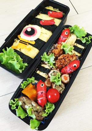 妖怪弁当♡ラストキャラ弁 覚え書き-レシピのメイン写真