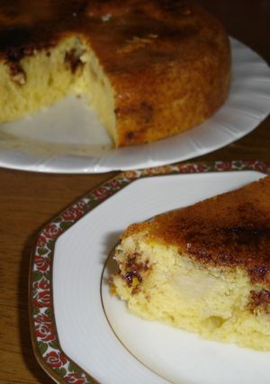 炊飯器＆ＨＫＭでチョコバナナケーキ♪-レシピのメイン写真