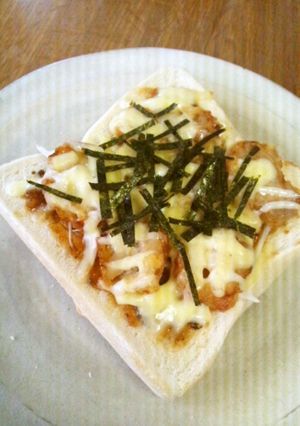 ホシサンしそみそ★で照り焼き風トースト-レシピのメイン写真