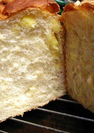 チーズパンミックスでもちふわハード食パン-レシピのメイン写真