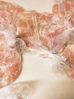すぐ使える、胸肉保存-レシピのメイン写真