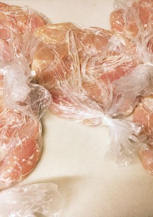 すぐ使える、胸肉保存-レシピのメイン写真
