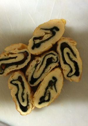 卵焼き〔海苔〕-レシピのメイン写真