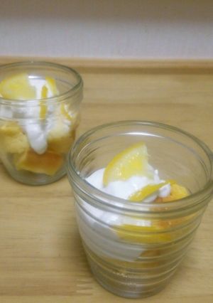 レモンとクリームチーズムースのパフェ-レシピのメイン写真