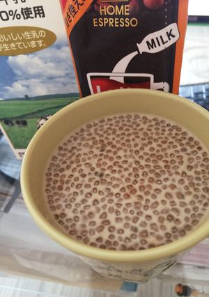 新タピオカのようなミルクコーヒー-レシピのメイン写真