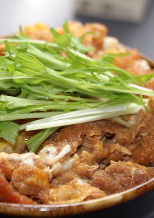 簡単!!駄菓子でカツ?丼-レシピのメイン写真