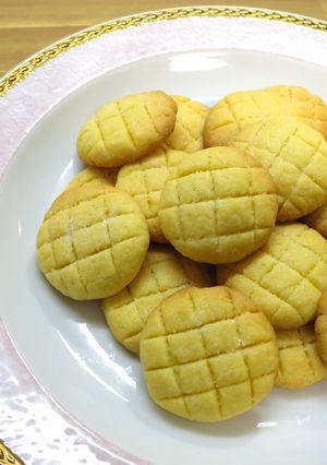 【簡単】かわいいメロンパンクッキー♪-レシピのメイン写真