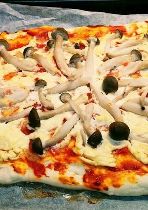 乳腺炎対策！肉とチーズ抜きのトマトピザ！-レシピのメイン写真