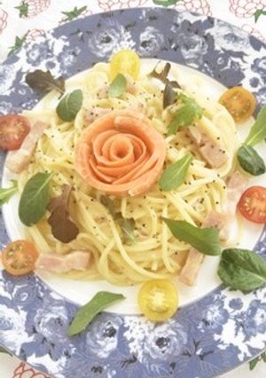 お父さんがつくるサーモンパスタ-レシピのメイン写真