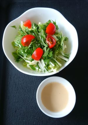 みそ味のクリーミードレッシング♪-レシピのメイン写真