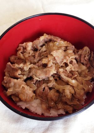 簡単！牛丼-レシピのメイン写真