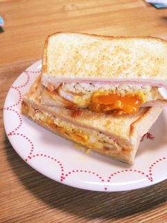 フライパンで簡単ホットサンド-レシピのメイン写真