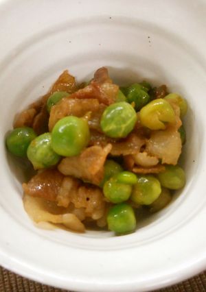 めっけもん♪簡単！えんどう豆の醤油炒め-レシピのメイン写真