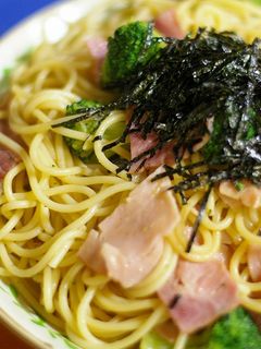 青じそドレッシングで和風パスタ-レシピのメイン写真