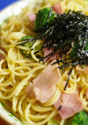 青じそドレッシングで和風パスタ-レシピのメイン写真
