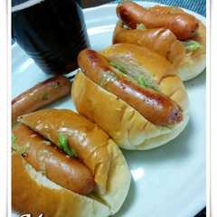 รูปของ お手軽♪ホットレタスドッグ