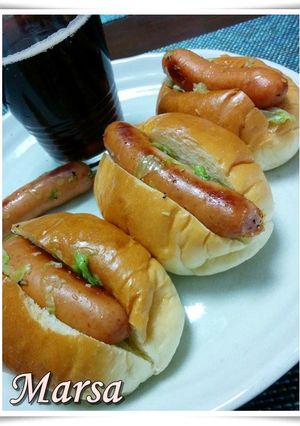お手軽♪ホットレタスドッグ-レシピのメイン写真